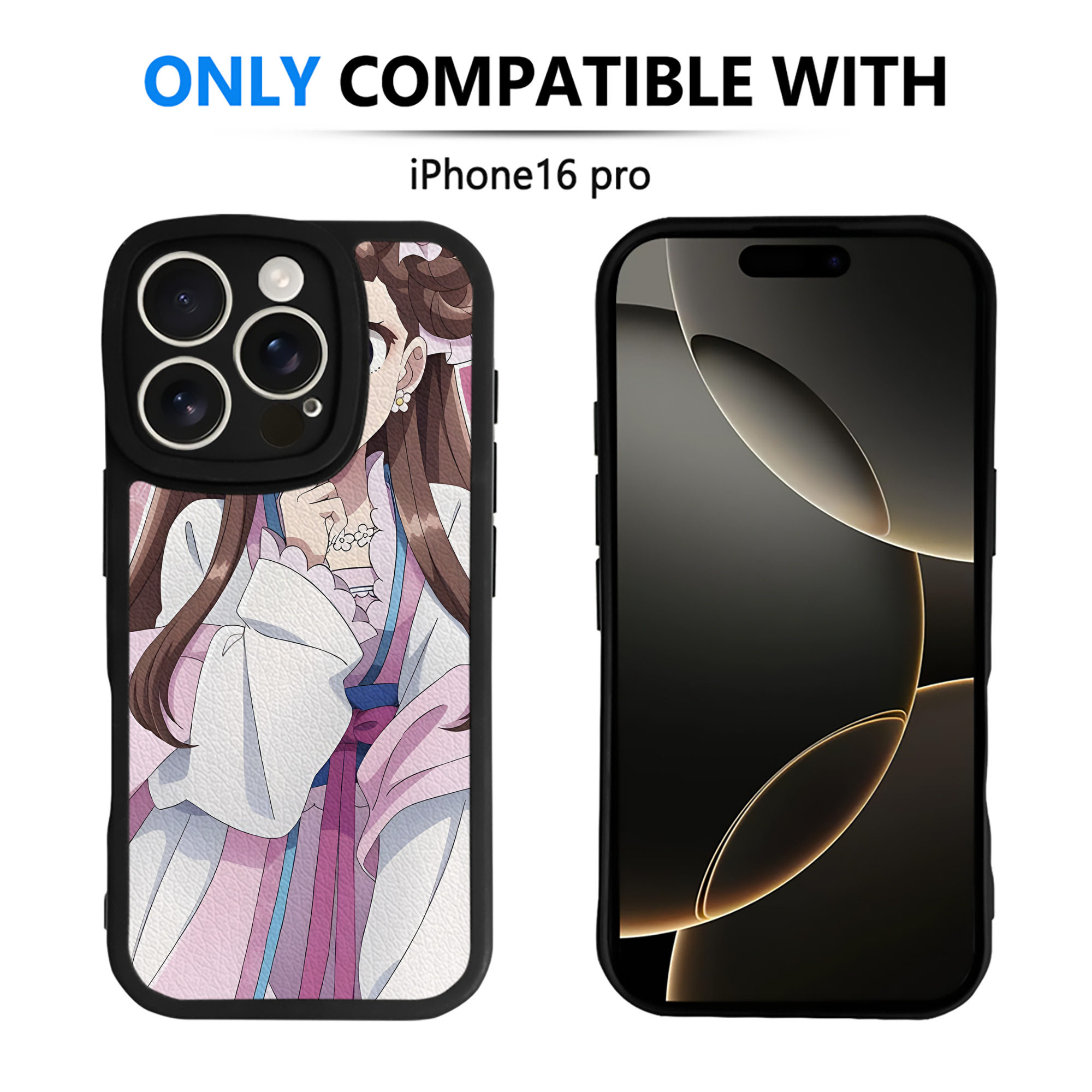 薬屋のひとりごと The Apothecary Diaries 【iPhone 16シリーズ対応】シリコンスマホケース（レザー調） 材質：シリコン